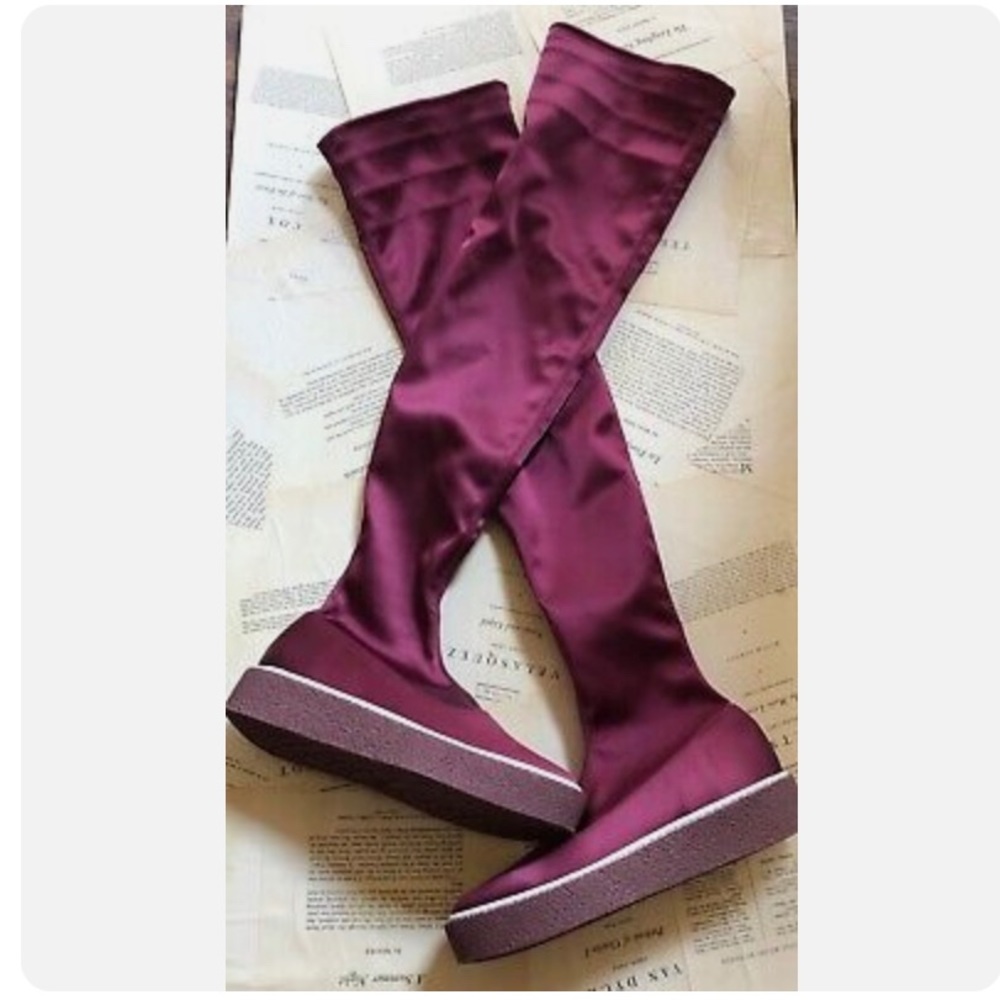 Free People Outer Limits Over The Knee Boots